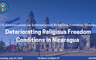 NICARAGUA: Full-scale crackdown on Catholic and Protestant communities